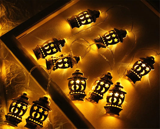 Fanoos arabic lantern string light - 10 lights