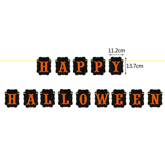 Halloween banner - paper