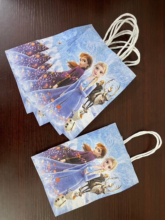 Frozen gift bags loot bags