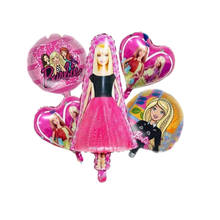 Barbie foil balloon