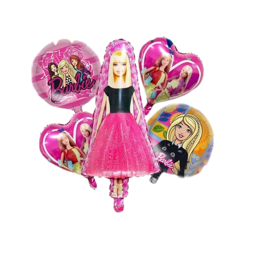 Barbie foil balloon