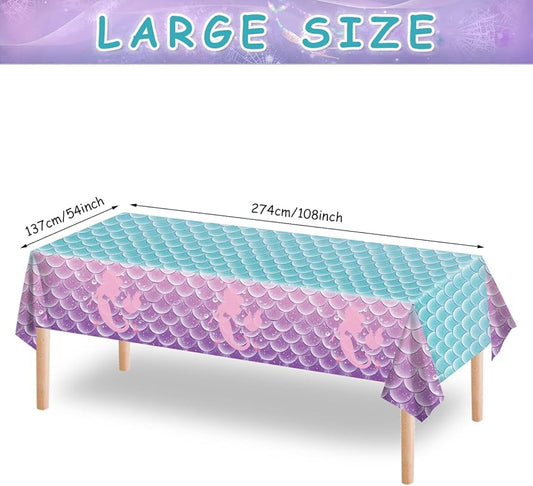 Mermaid table cover