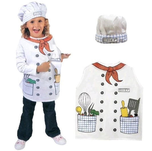 Kids Chef Role Play Costume