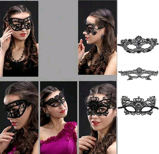 Masquerade Ball Party Mask - Pack Of 4 Assorted