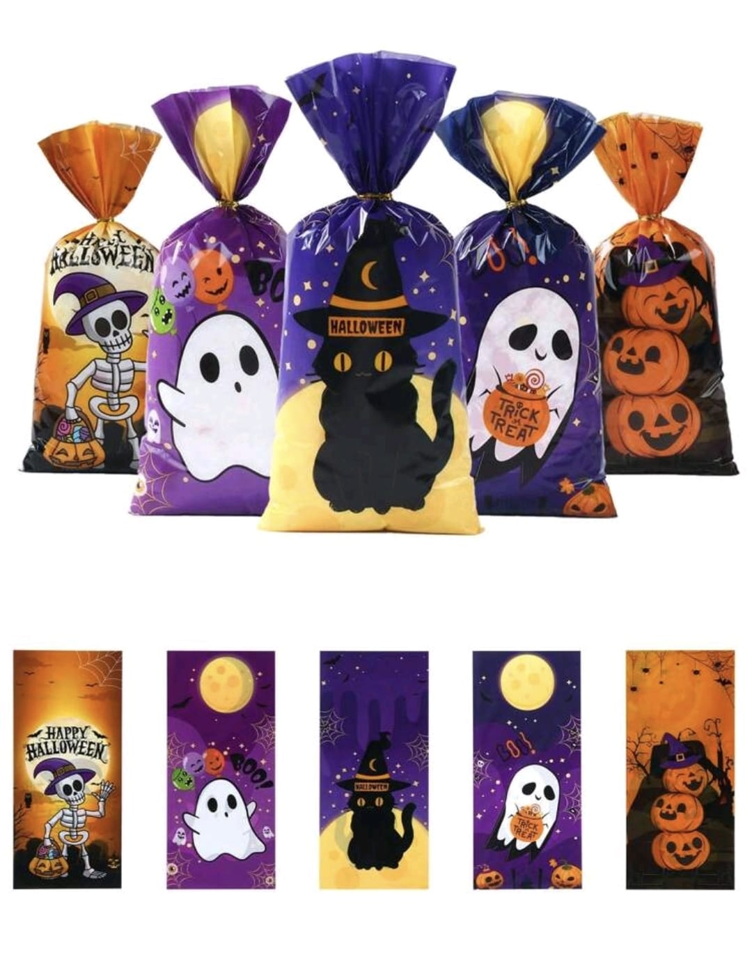 Halloween Candy bags 50 pcs