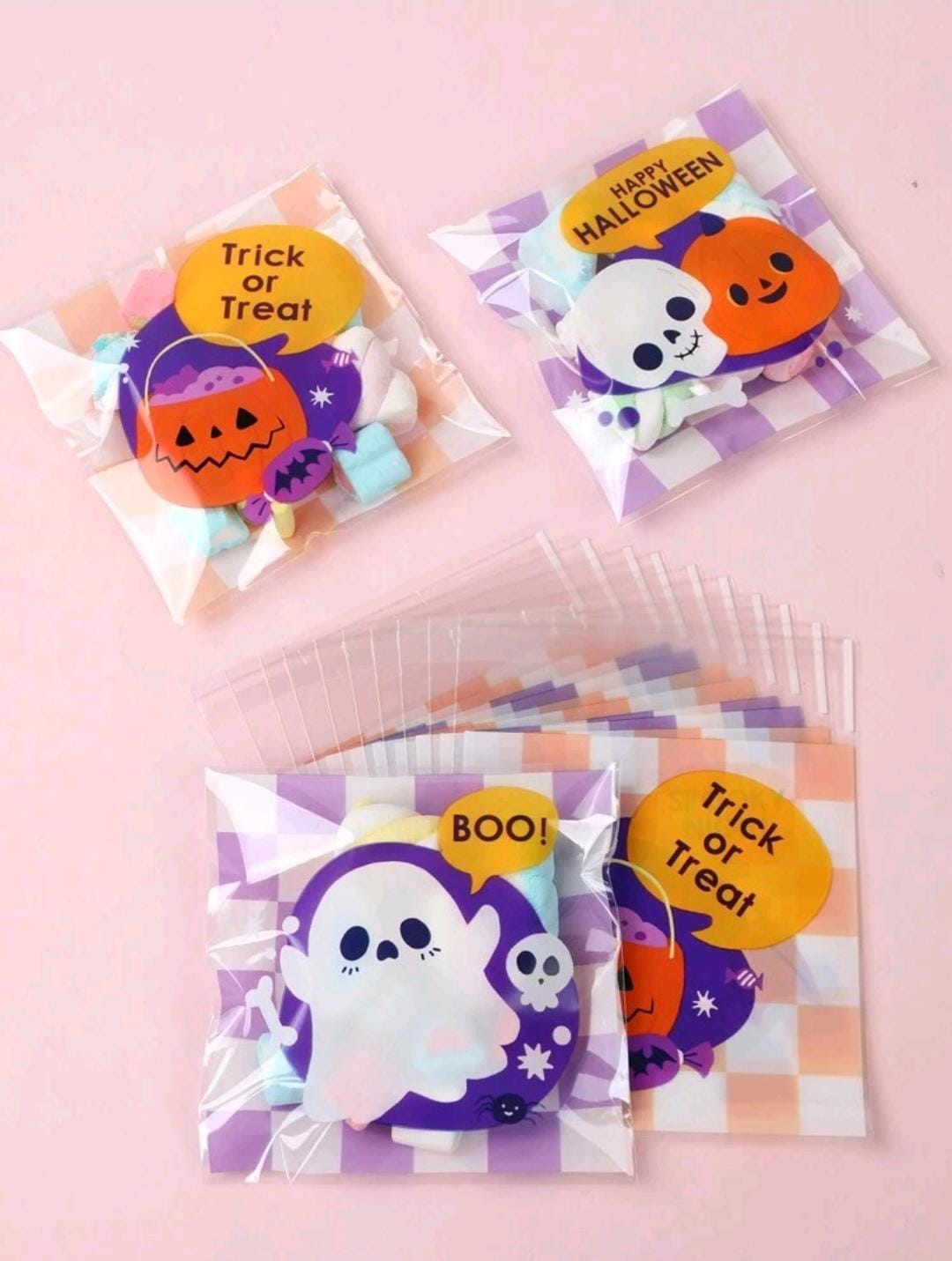 HAlloween cookies bag - 100pcs