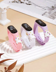 3pcs Unicorn watch touch screen assorted