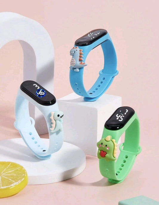 3pcs Dino watch touch screen