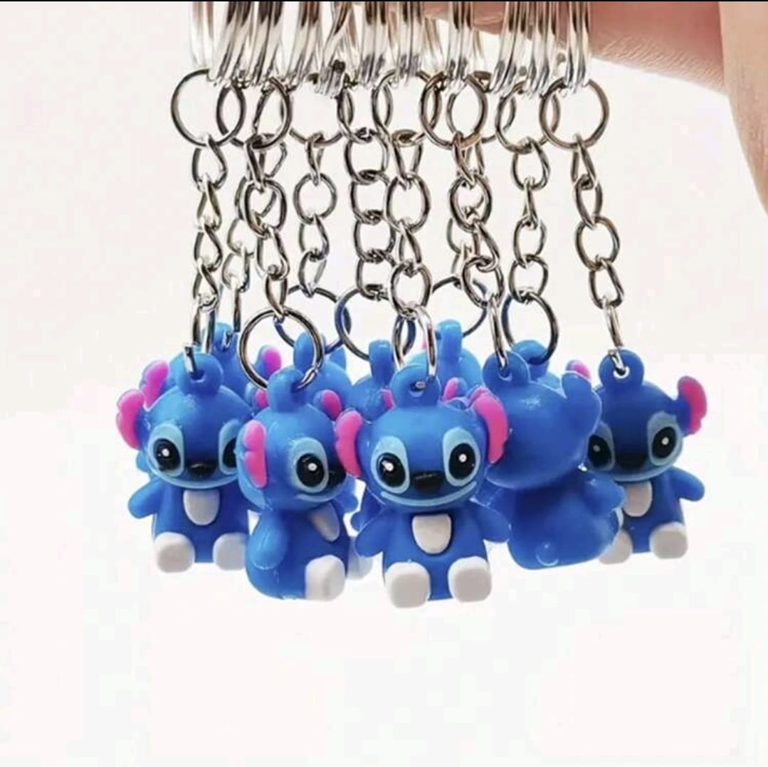 30Pcs Stitch Key Chains