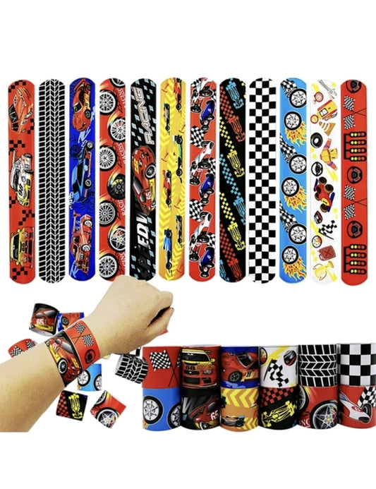 Racing cars wrist band 12pcs