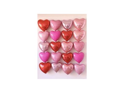 26 heart foil balloon non inflated