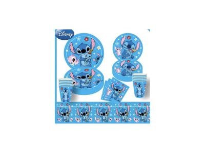 Lilo stitch tableware serves 10