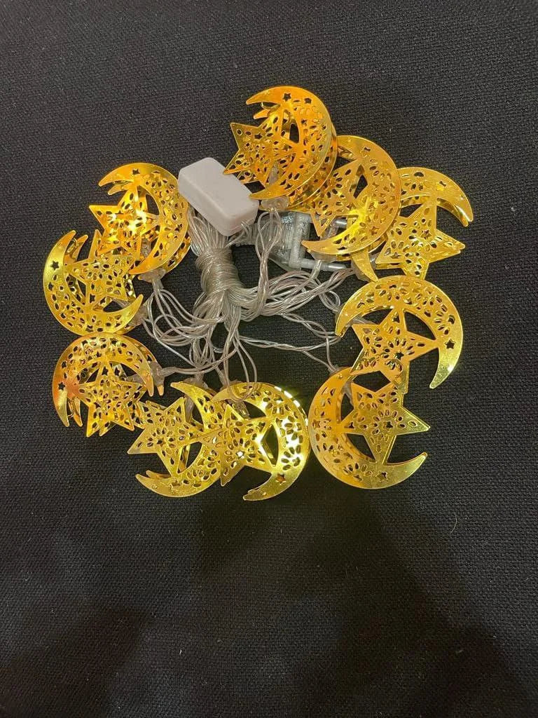 Moon Star String Light with 20 LED - Plug-in