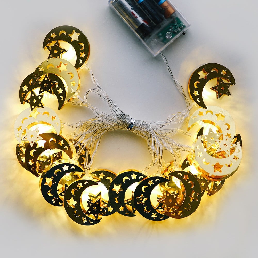 Ramadan 20 LED Light Decoration 3m - Battery Operated