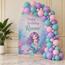 mermaid theme Balloon Garland & Arch Backdrop Decoration