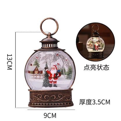 Christmas Landscape Lamp Night Light5