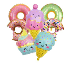 donut and ice cream helium bunch