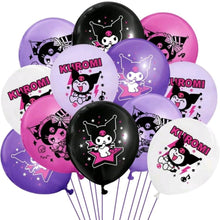 Sanrio kuromi helium latex abllloons 10 pcs