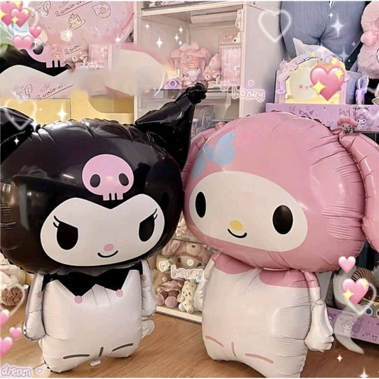 Sanrio kuromi foil balloon Non inflated