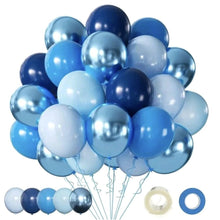Blue shades 10pcs helium  balloons