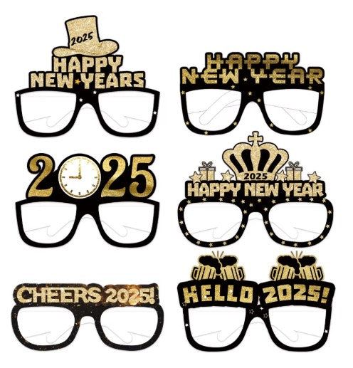 2025 paper eye frame pack of 6