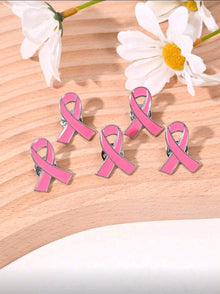 25pcs breast cancer pin brooch