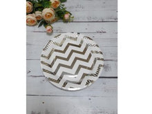 9inches silver plate serves 6