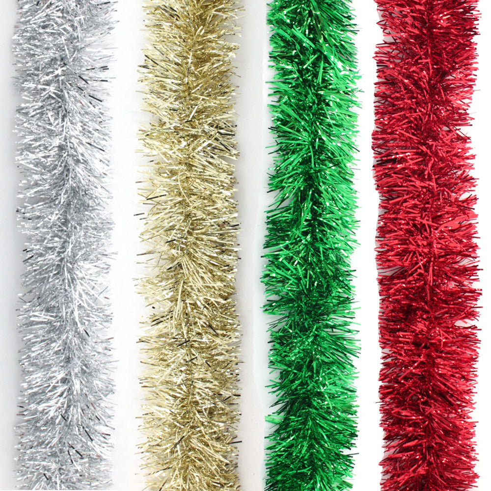 Christmas tinsel garland - 3m