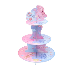 Gender reveal boy or girl cup cake topper