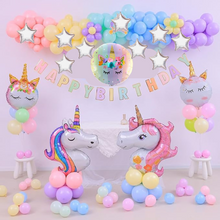 Unicorn pastel set up