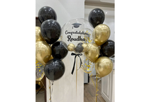 personalized helium balloon   20 latex balloons and 1 bobo balloon