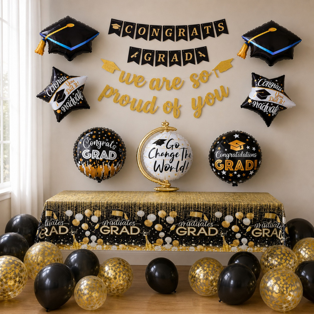 graduation decoration set