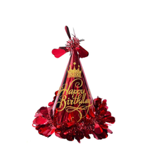 34 cm Red Birthday Party Hat