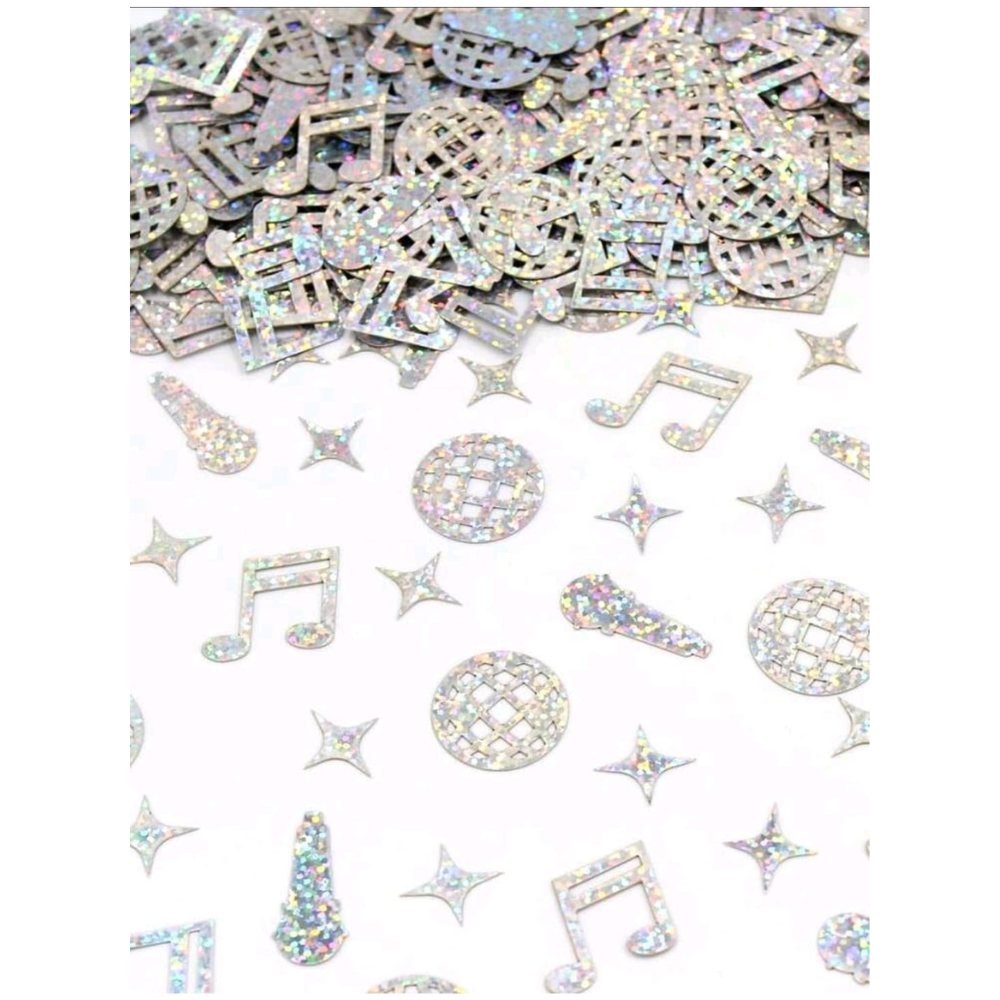 Kpop musical disco confetti