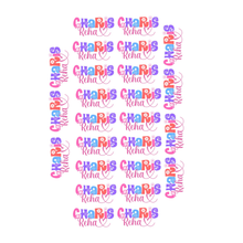 Personalized Kids School Name Labels - Floral theme
