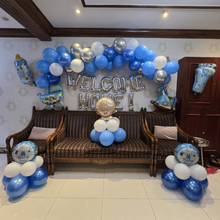 Welcome Home Baby Decoration – Balloon Backdrop Setup