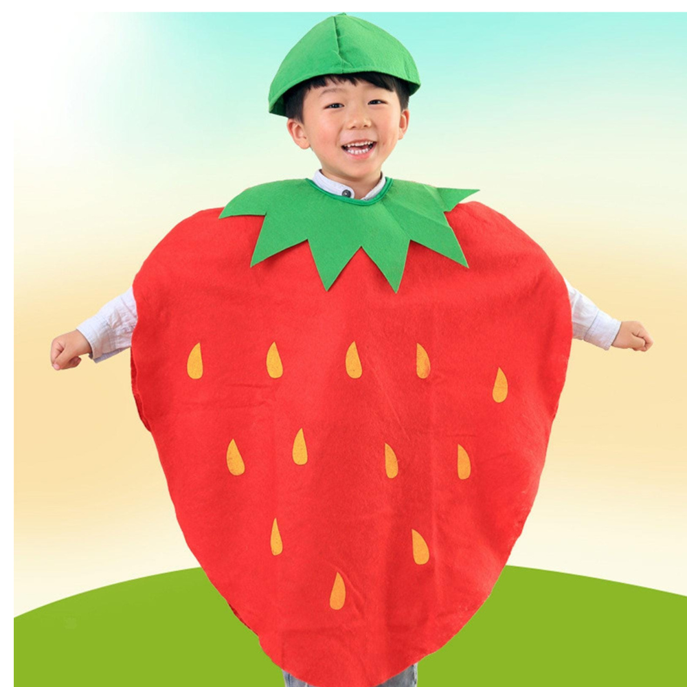 Strawberry costume kids children  party outfit (2-8 years)