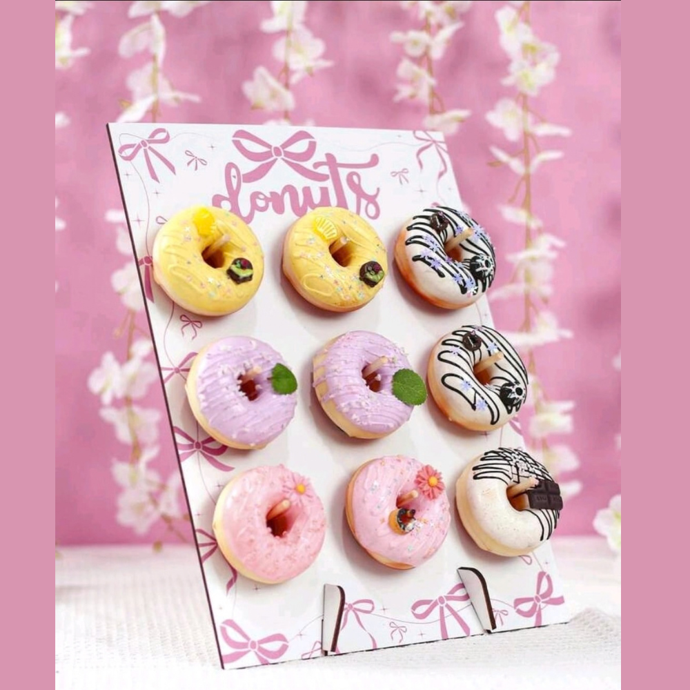 Pink Bow theme donut stand