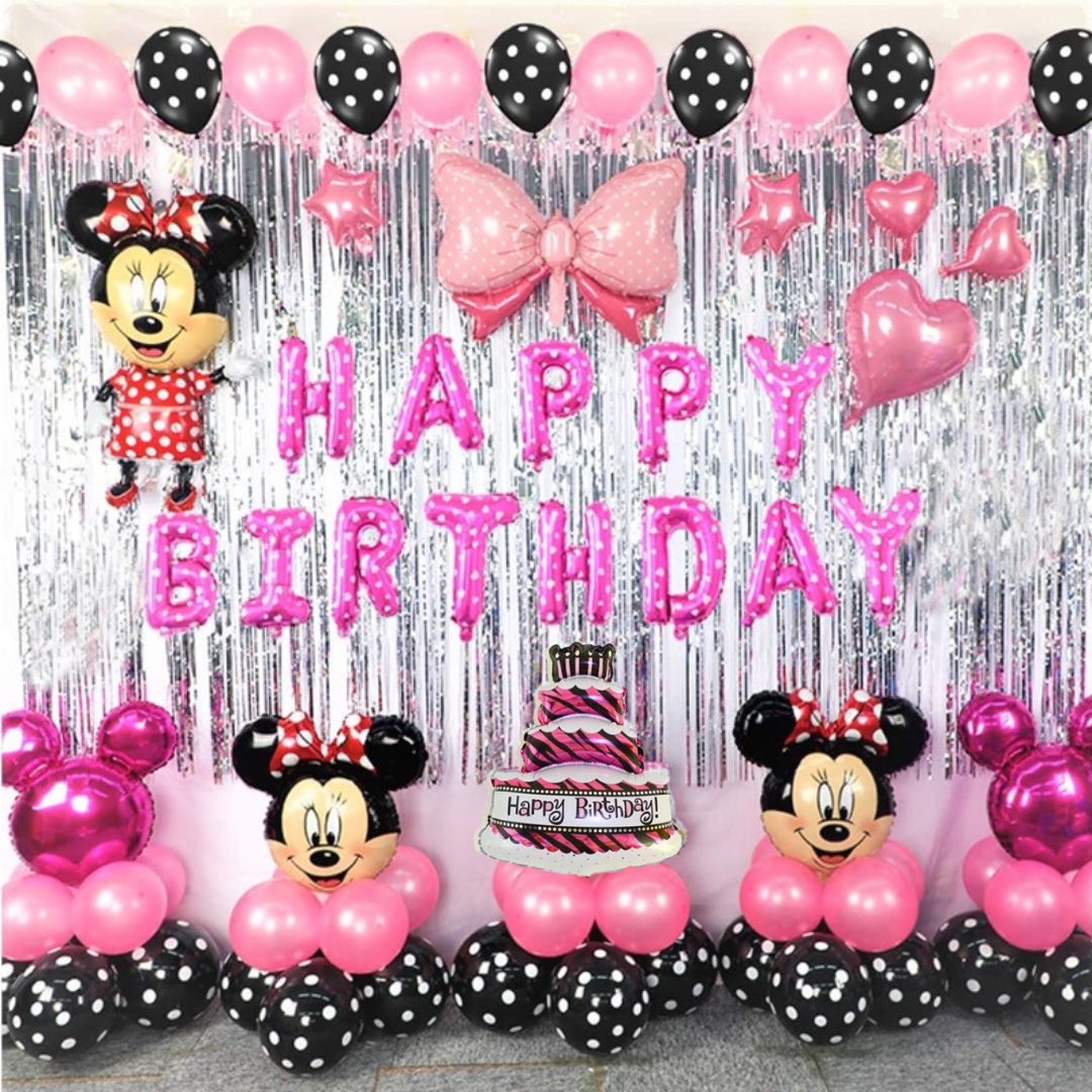 Minnie all in one birthday decorations