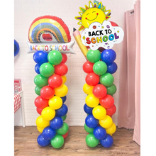 Back to school balloon Column decoration -pair