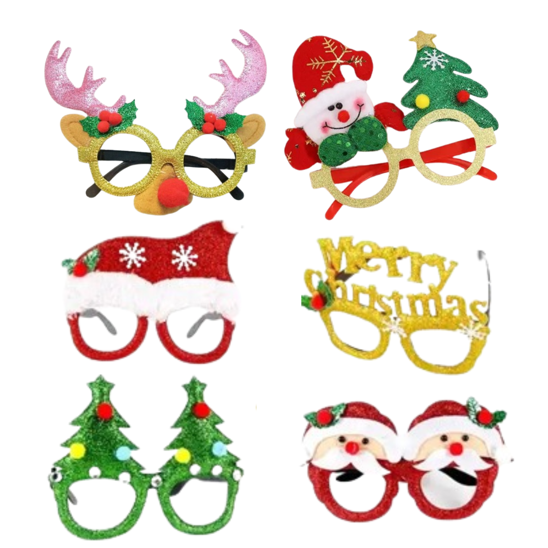 christmas eye frame - pack of 6