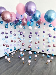 15 strands mermaid Floating Balloon Decor – Helium Ceiling Balloons for Home & Party Setup in Qatar