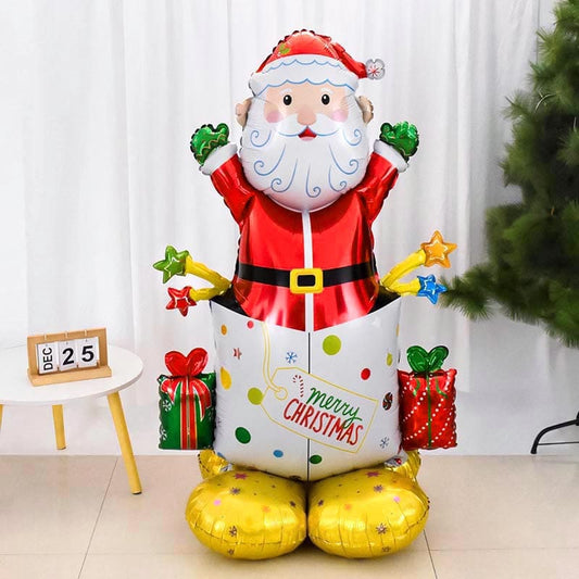 4d santa foil balloon - standalone