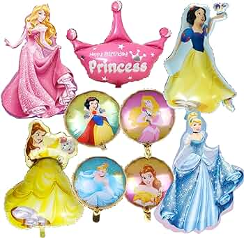 princess foil balloon