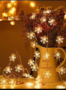 Snowflakes light 6m
