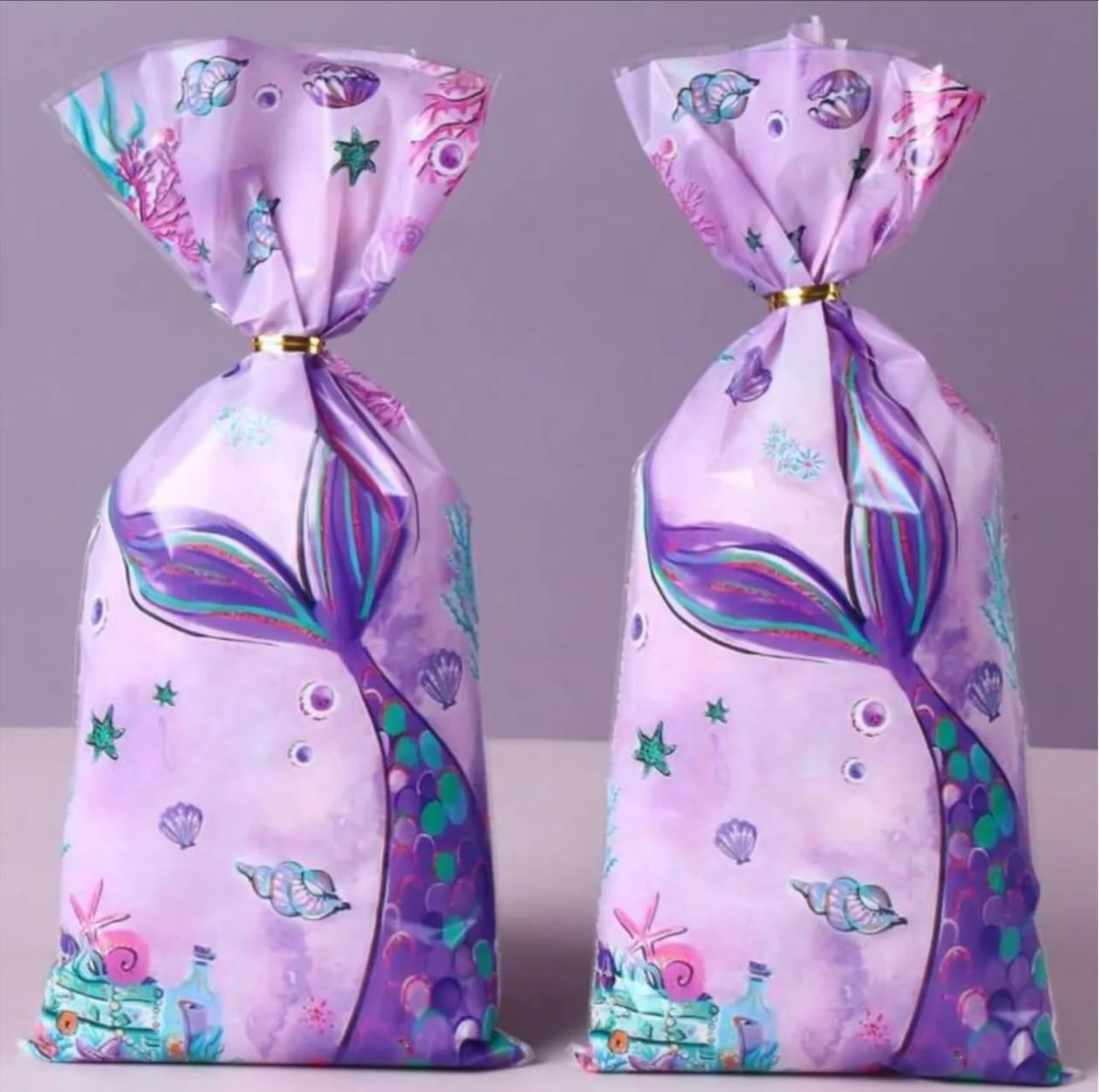 50 pcs mermaid bag