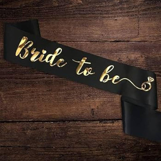 Bride to be sash