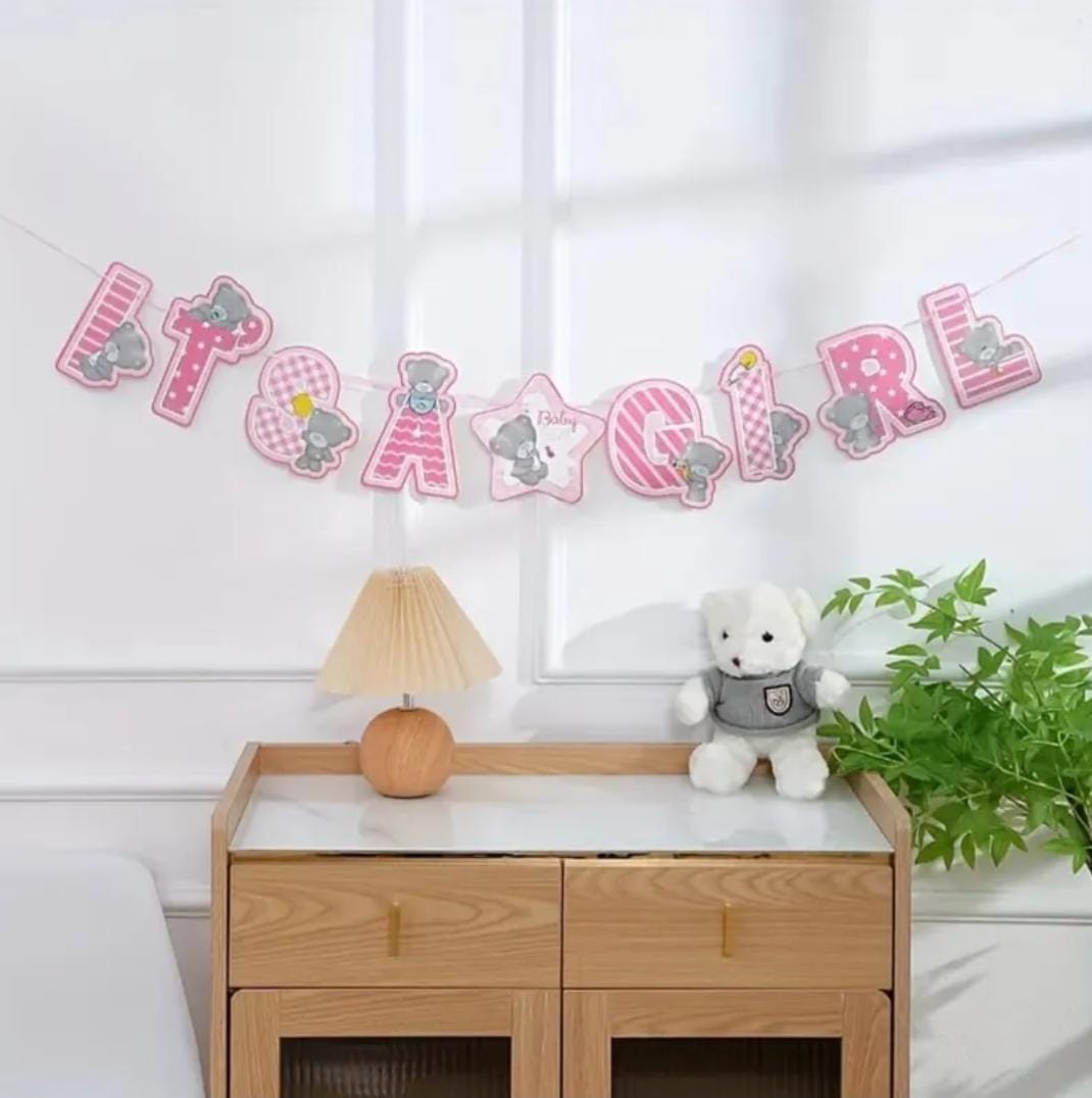 It's a girl banner