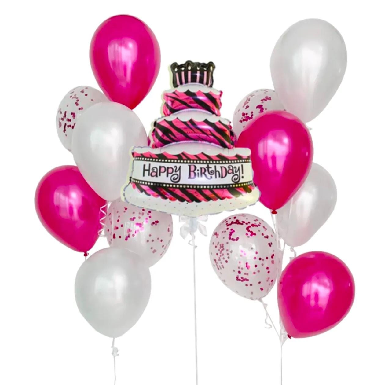 Pink Cake Foil Balloon