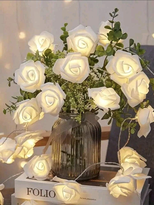 2m White Rose Light